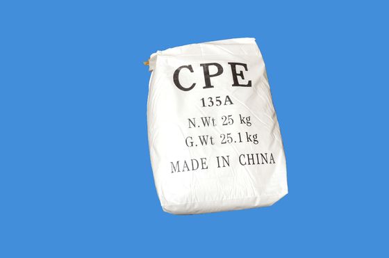 PVC 문 소매 철사를 위한 높은 강인성 CPE 135A PVC 가공 보조제