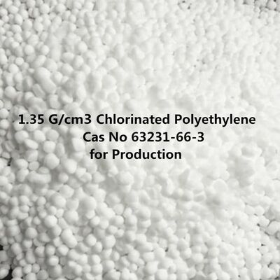 1.35 G/cm3 Density Chlorinated Polyethylene Cas No 63231-66-3 for Production
