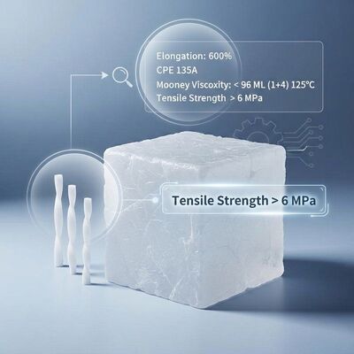 품질 PVC 시트 생산 CPE 135A 엽록성 폴리에틸렌 충격 변조기 공장