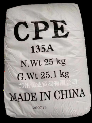 CPE 135A 탄력성 및 낮은 휘발성으로 엽록성 폴리에틸렌 엘라스토머 樹脂