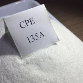 CPE 135A 염소화 폴리에틸렌 CPE 임팩트 변형자 CAS 63231-66-3 백색 파우더
